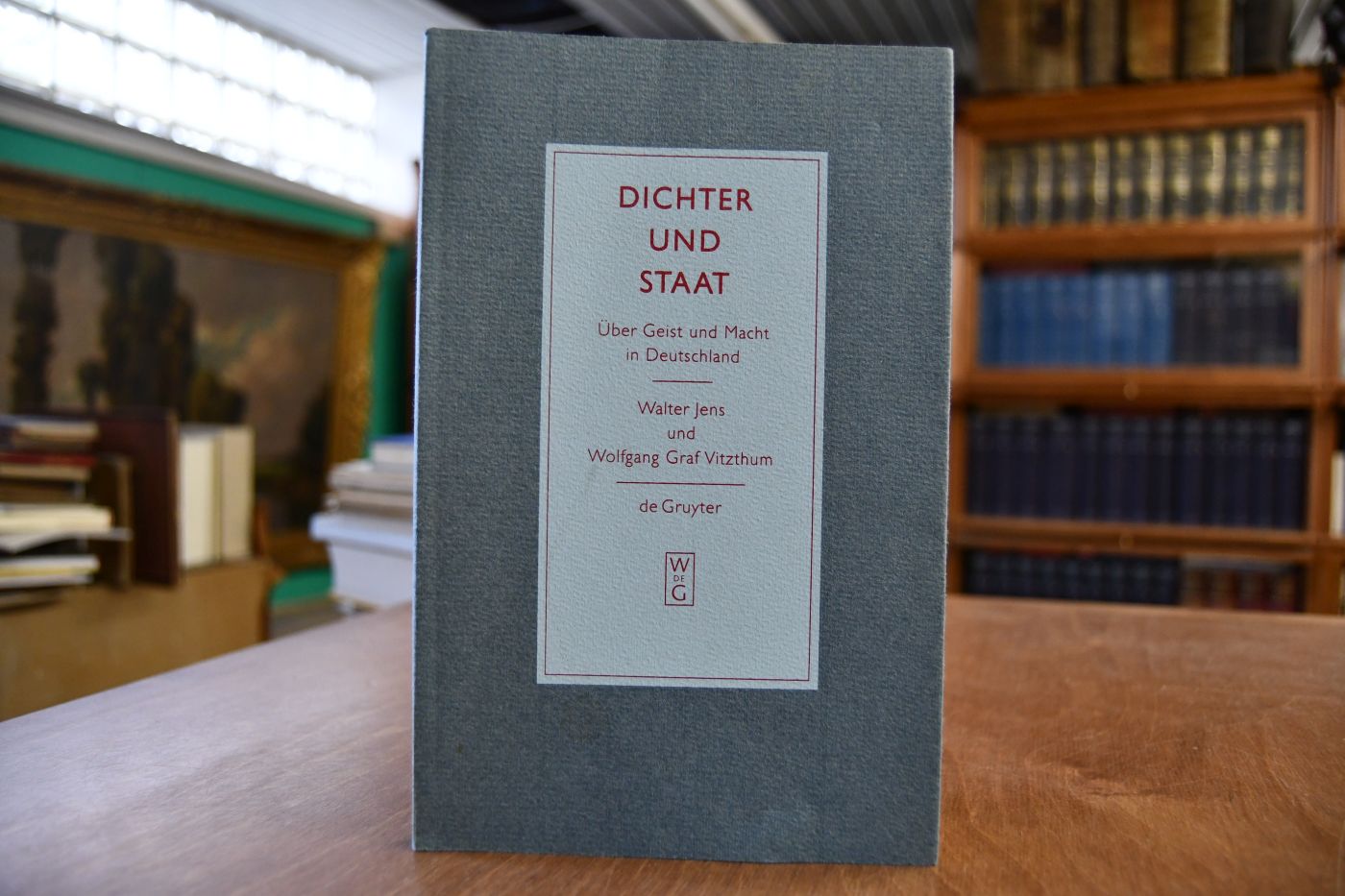 Dichter und Staat. Über Geist und Macht in Deutschland. Eine Disputation zwischen Walter Jens und Wolfgang Graf Vitzthum
