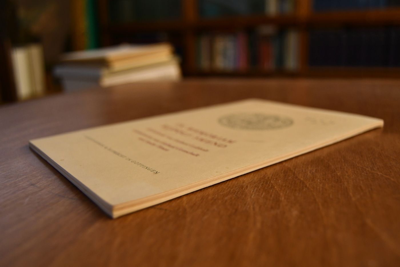 In memoriam Rudolf Smend. Gedenkfeier am 17. Januar 1976 in der Aula der Universität Göttingen.