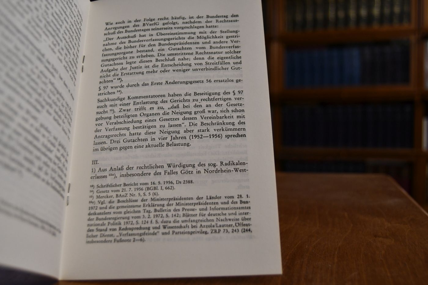 Gutachten durch das Bundesverfassungsgericht?