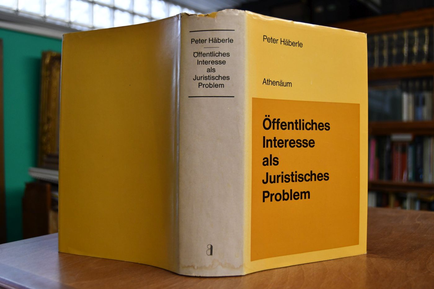 Öffentliches Interesse als juristisches Problem. Eine Analyse von Gesetzgebung und Rechtsprechung.