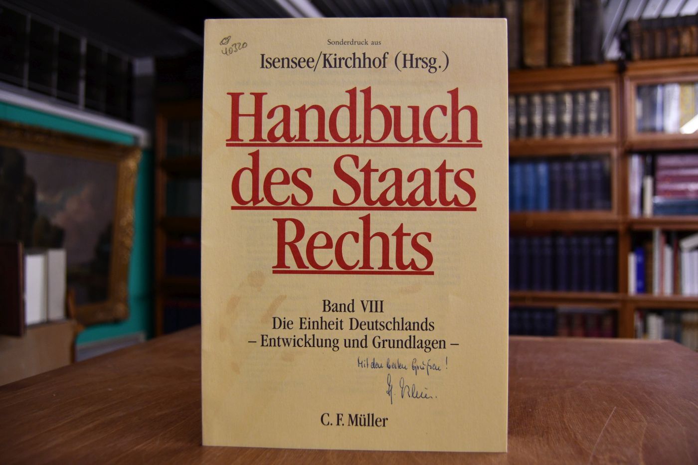 Kontinuität des Grundgesetzes und seine Änderung im Zuge der Wiedervereinigung.
