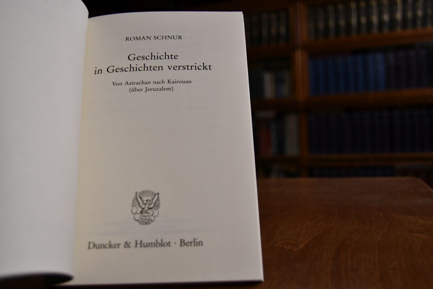Geschichte in Geschichten verstrickt. Von Astrachan nach Kairouan (über Jeruzalem).