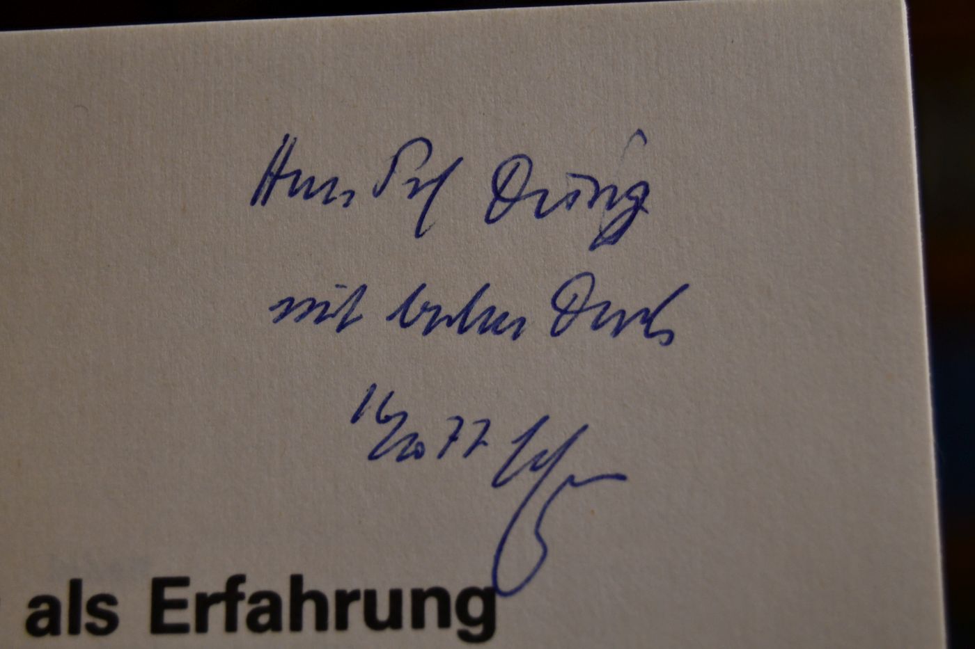 Weimar als Erfahrung und Argument.
