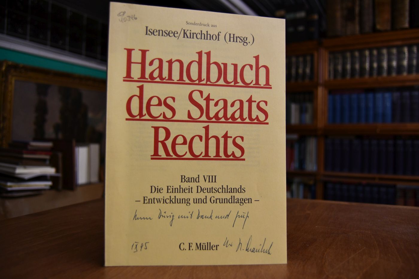 Wiedervereinigung in Selbstbestimmung -Recht, Realität, Legitimation.