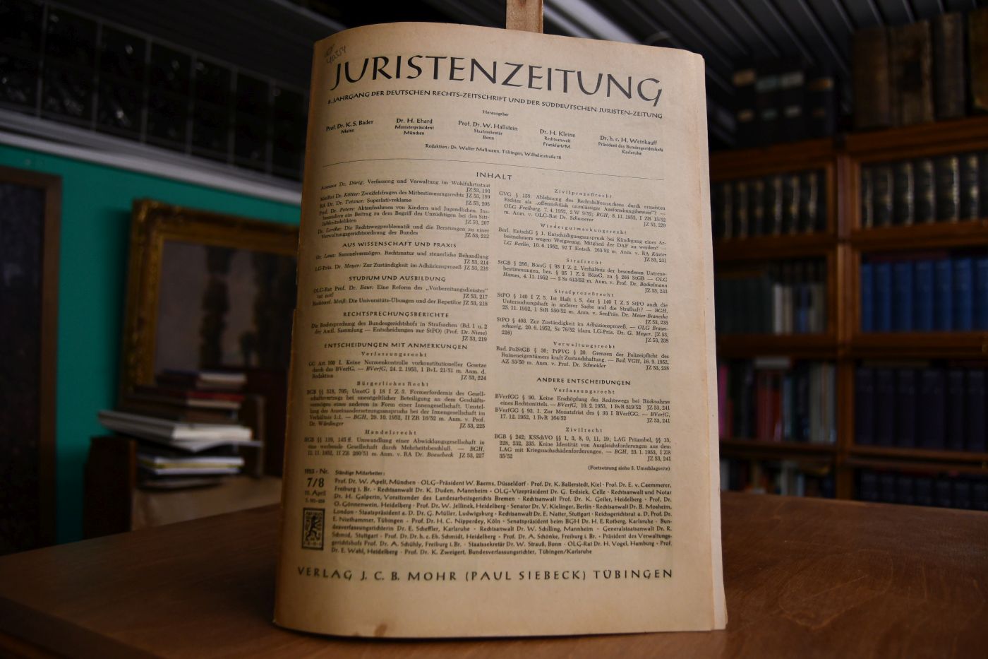Verfassung und Verwaltung im Wohlfahrtsstaat.