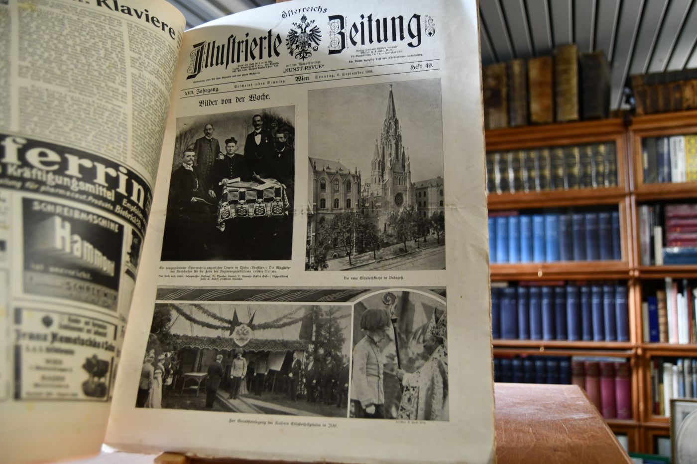 Österreichs Illustrierte Zeitung. XVII. Jahrgang, Heft 49, 6. September 1908.