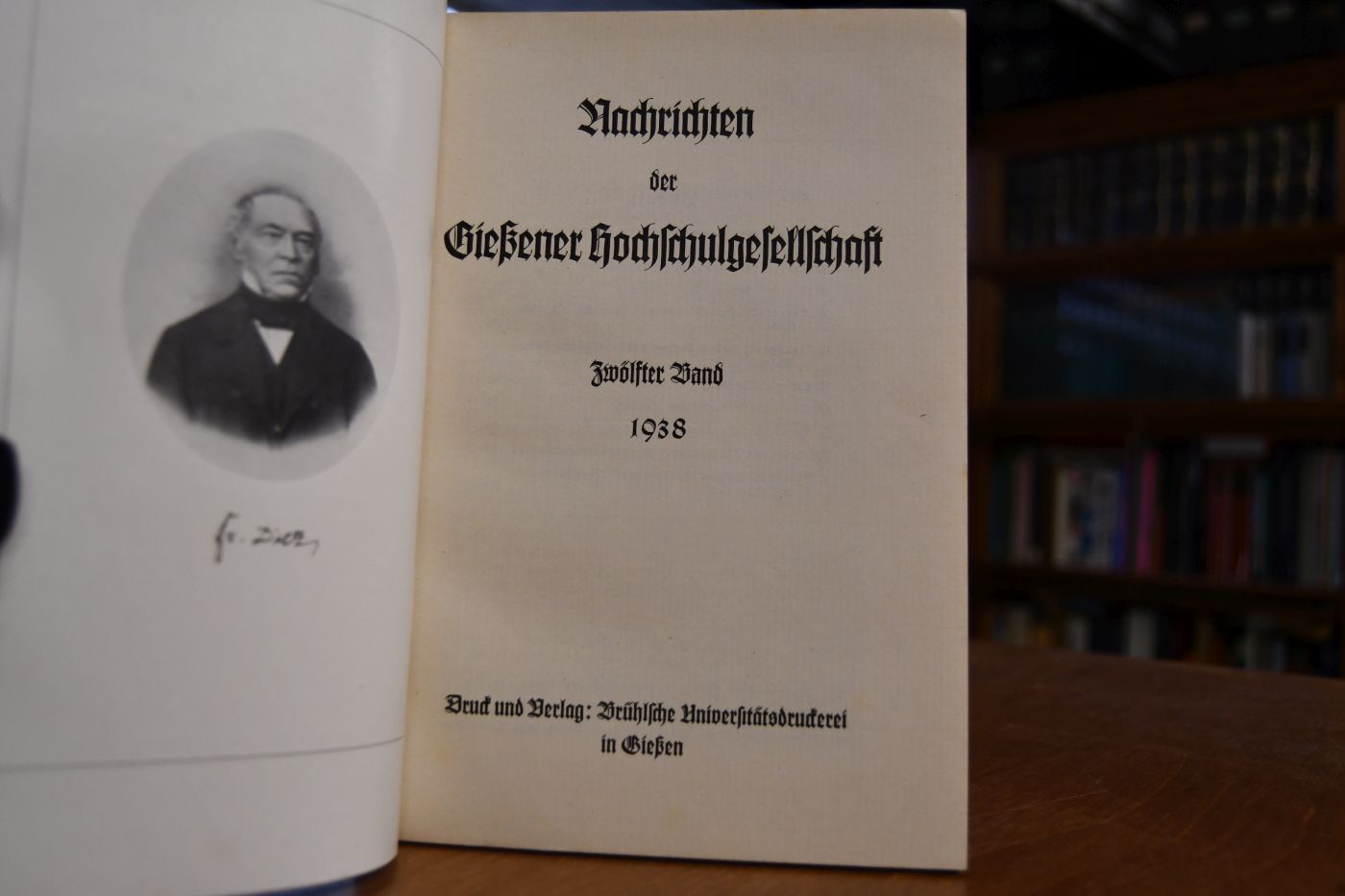 Nachrichten der Gießener Hochschulgesellschaft. 12. Band.