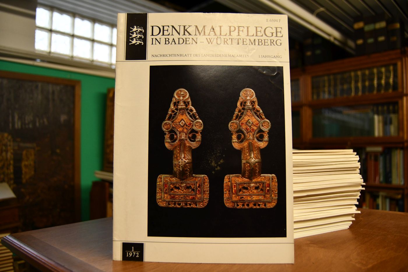 Denkmalpflege in Baden-Württemberg. Nachrichtenblatt des Landesdenkmalamtes. 1. - 19. Jahrgang 1971-1989 ohne Heft 1+3 1984; 1, 1985; 2, 1986; 3 1987; 1, 1989 in Einzelheften.