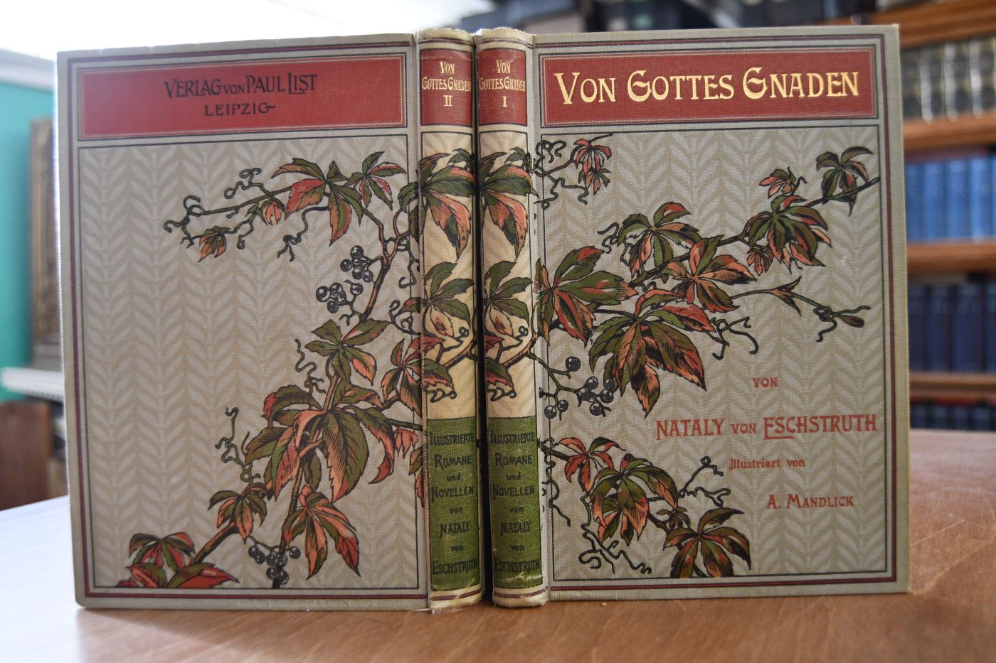 Von Gottes Gnaden. Roman. Mit Illustrationen von A. Mandlich. 2 Bde. (komplett).