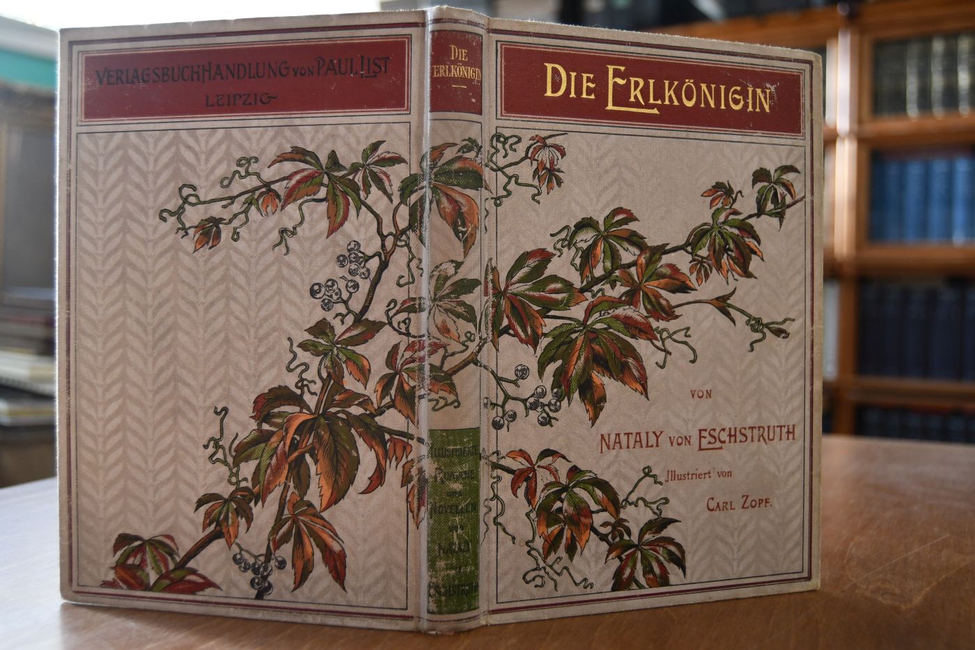 Die Erlkönigin. Roman. Mit Illustrationen von Carl Zopf.