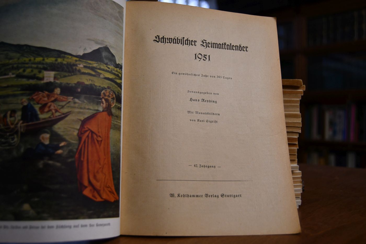 Schwäbischer Heimatkalender 1951, 1954, 1963-1978, 1980, 1982-1990, 1993.
