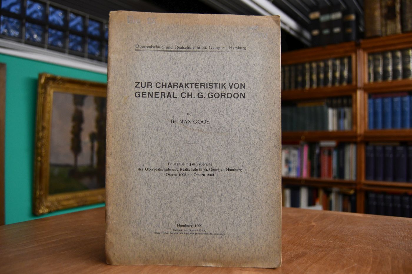 Zur Charakteristik von General Ch.G. Gordon.