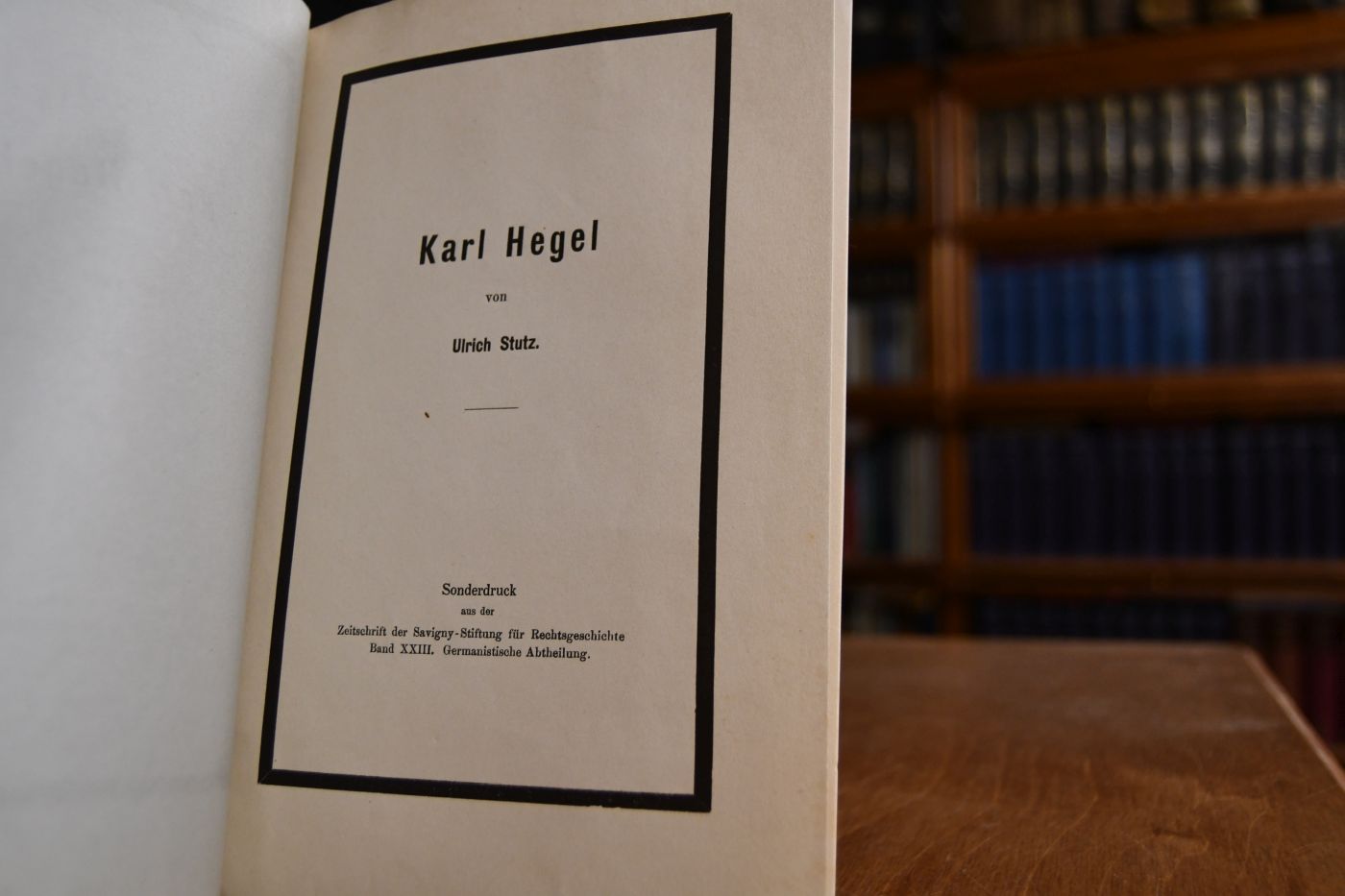 Karl Hegel.