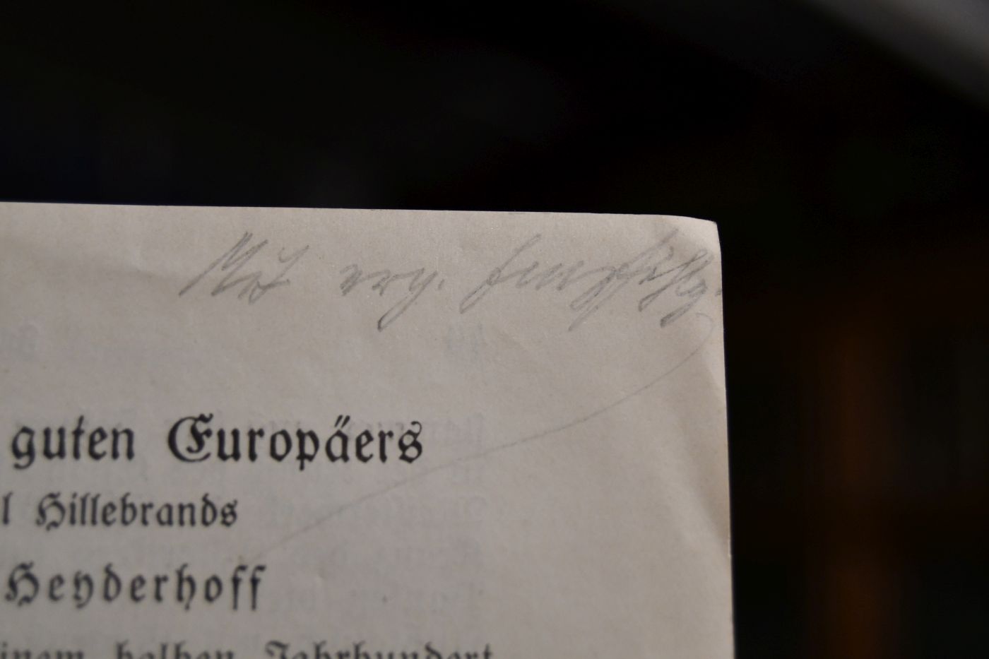Aus der Werkstatt eines guten Europäers. Ausgewählte Briefe Karl Hillebrands.