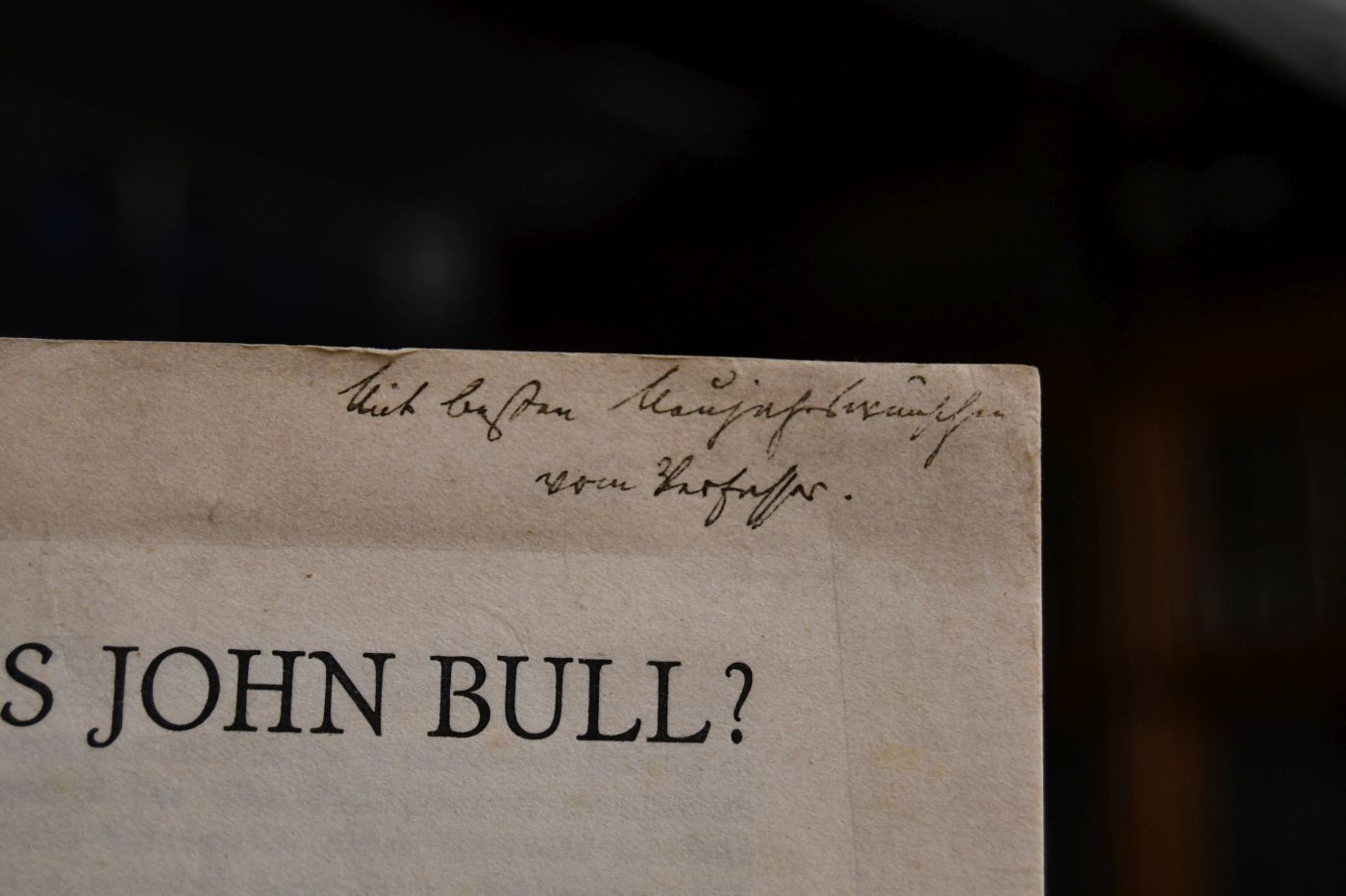 Who is John Bull?