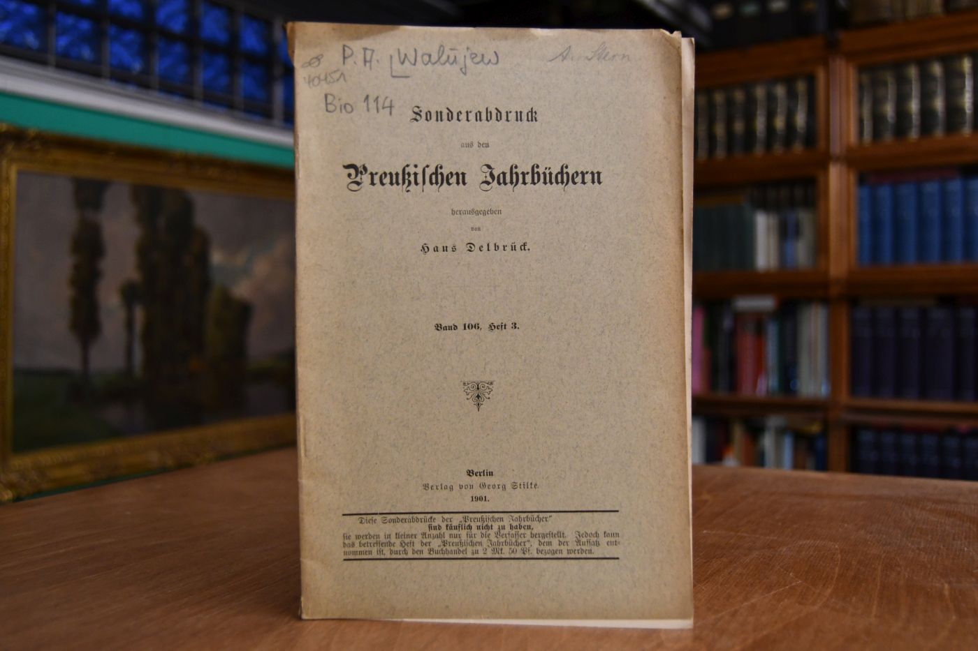 Die Tagebücher des Grafen Walujew.