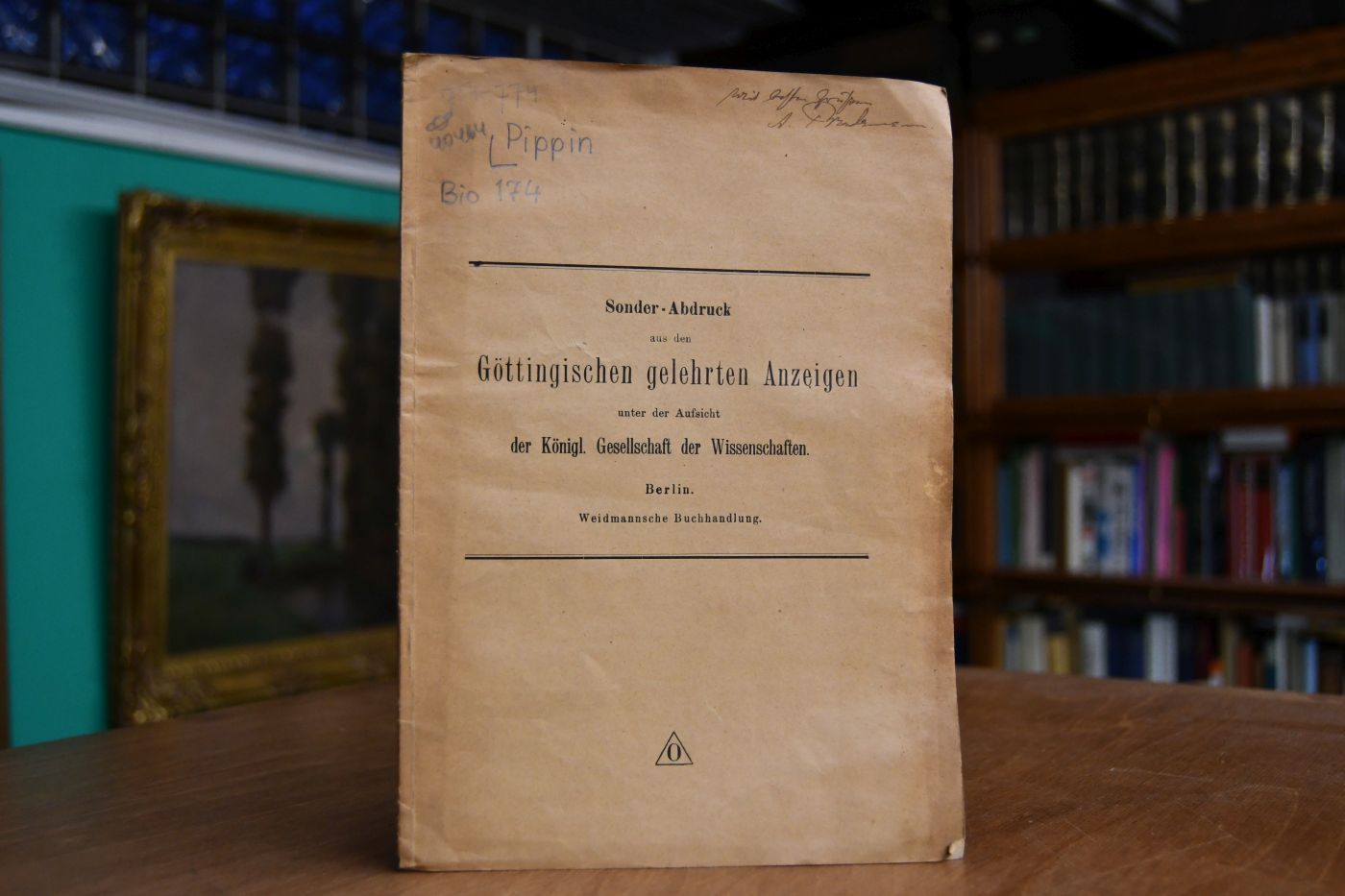 Buchbesprechung Erich Caspar, Pippin und die römische Kirche.