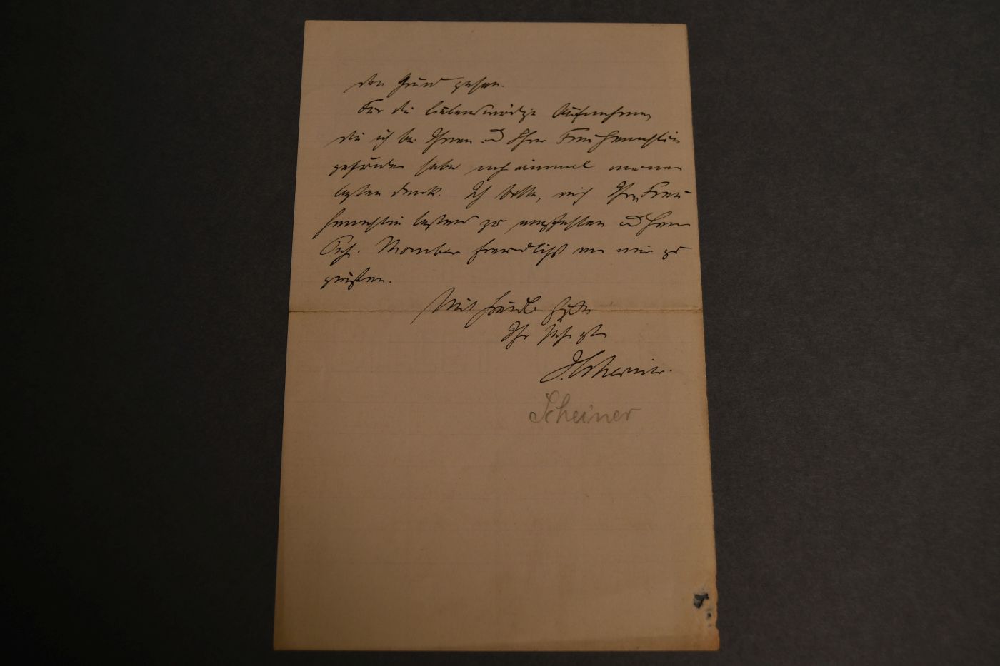 Brief des Astrophysikers und Hauptobservator am Astrophysikalischen Observatorium Potsdam Julius Scheiner (1858-1913) an den Danziger Lehrer und Botaniker Konrad Lakowitz(1859-1945) vom 27. Juni 1904.