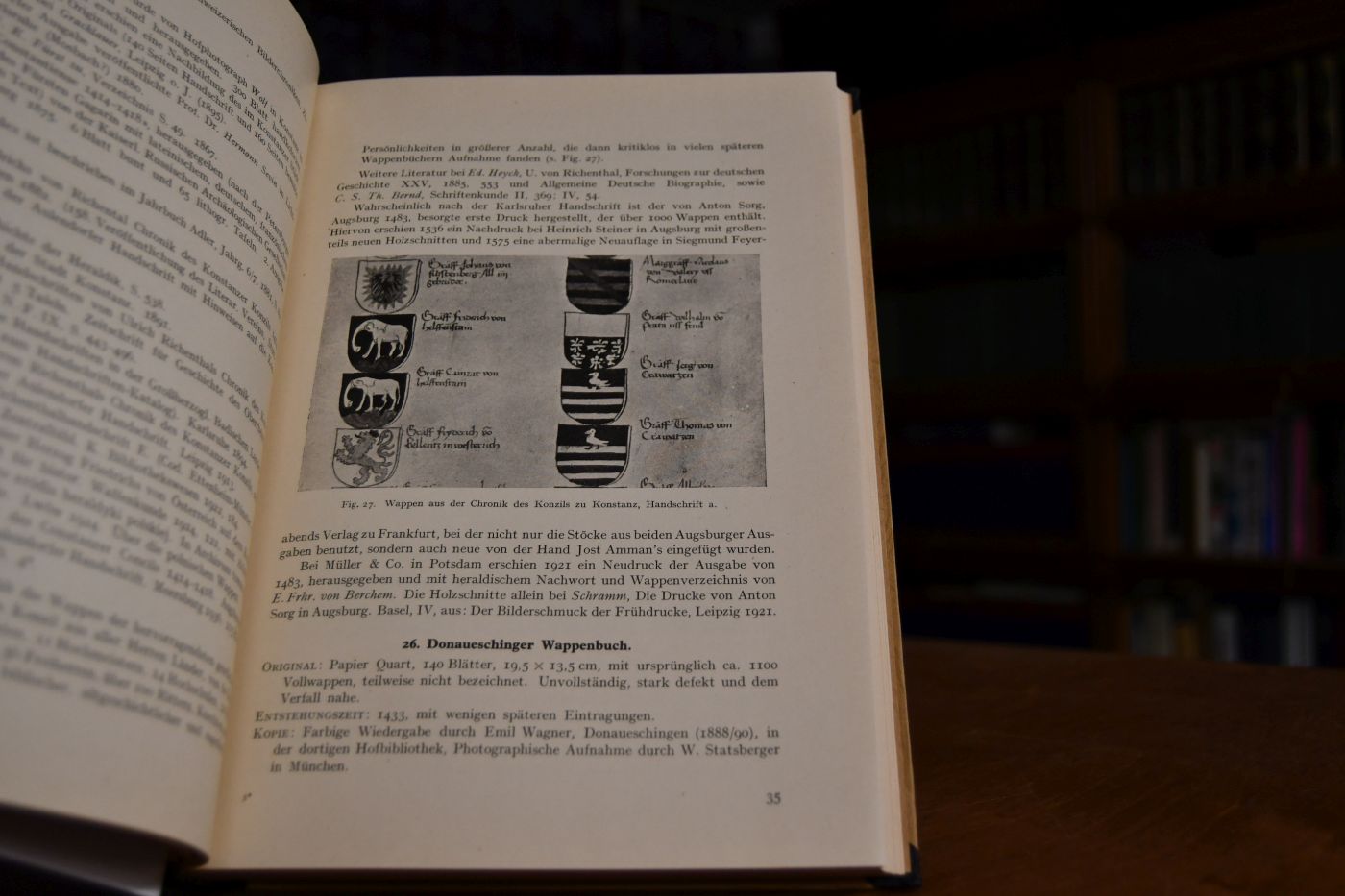 Teil I Die Wappenbücher des deutschen Mittelalters. Mit einem Anhang Otto Hupp Zur Datierung einiger Wappenhandschriften.