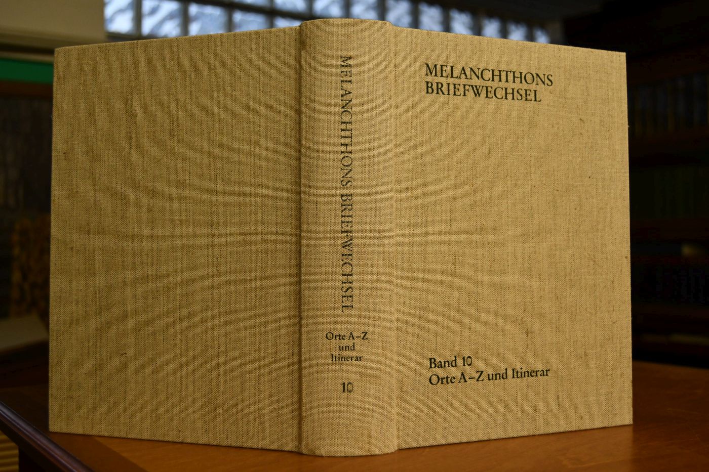 Melanchthons Briefwechsel. Band 10 Orte A-Z und Itinerar.