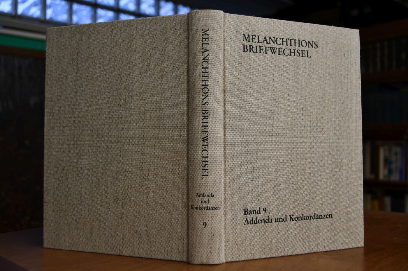 Melanchthons Briefwechsel. Band 9 Addenda und Konkordanzen.