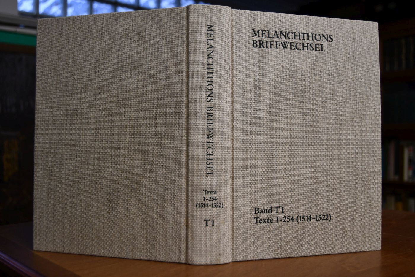 Melanchthons Briefwechsel. Band T 1 Texte 1-254 (1514-1522).