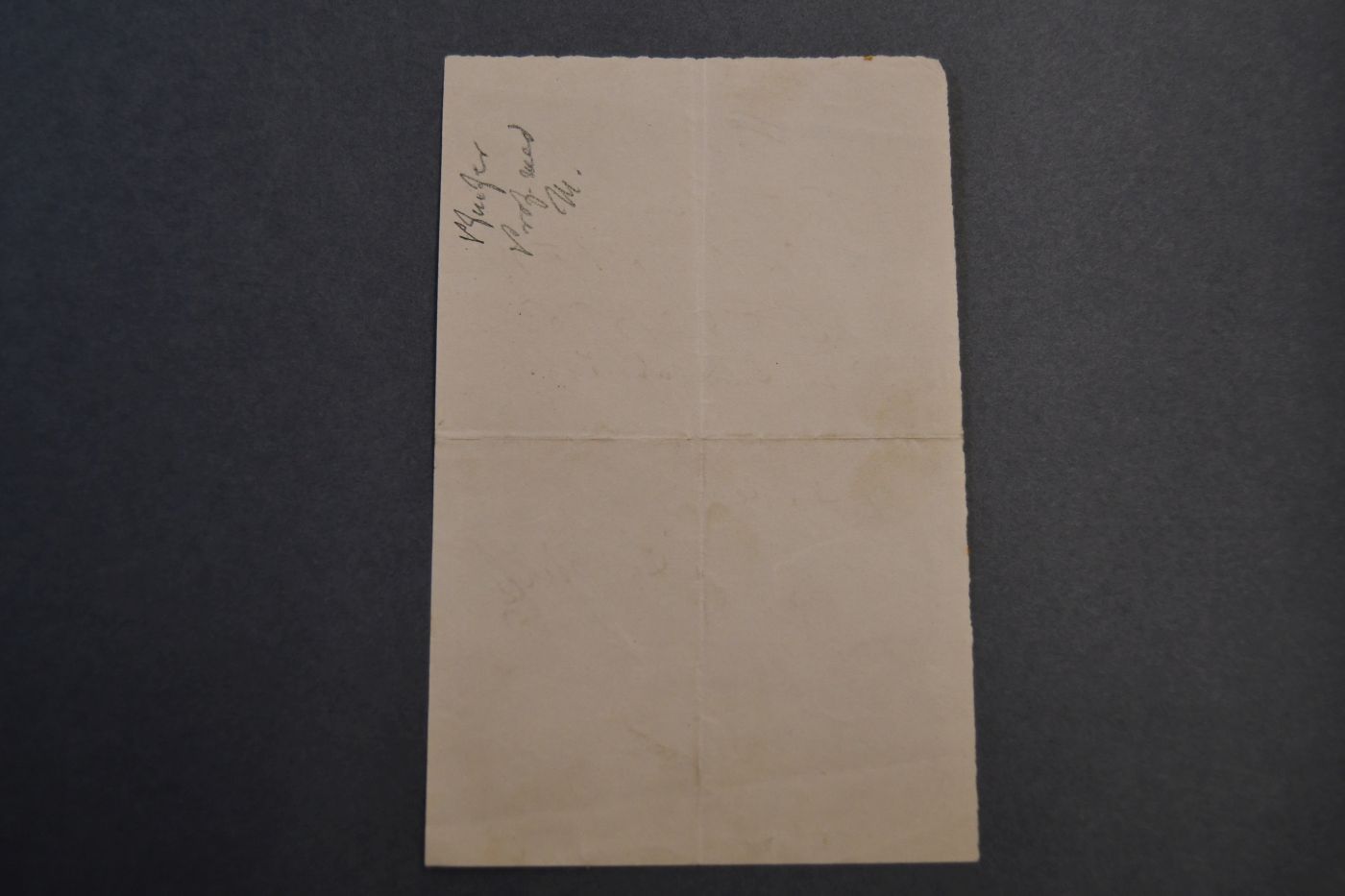 Handschriftliches Rezept des Münchner Mediziners und Hochschullehrers Karl Sebastian von Pfeufer (1806 - 1869) für den württembergischen Generallieutenant Oskar (oder Julius?) von Hardegg (1810 - 1875) vom 3.2.1866.
