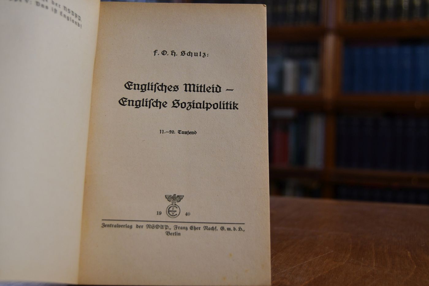 Englisches Mitleid - Englische Sozialpolitik.