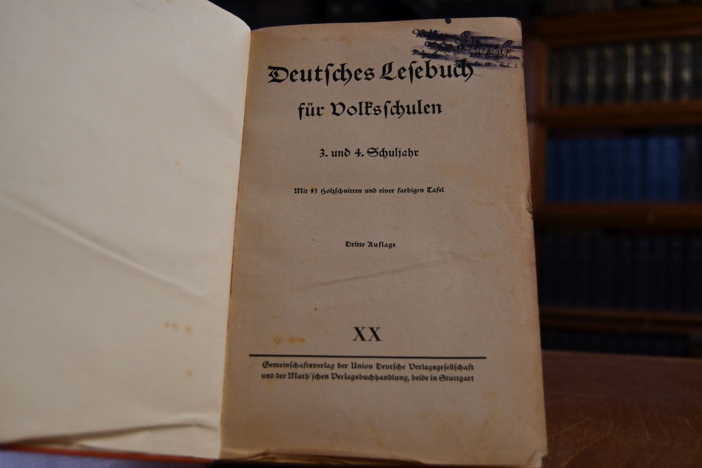 Deutsches Lesebuch für Volksschulen 3. und 4. Schuljahr.