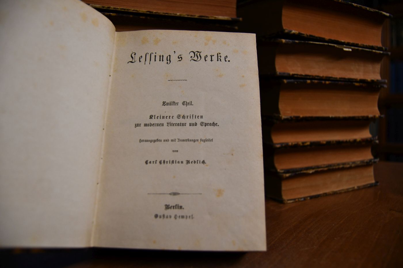 Lessing`s Werke. 20 Theile in 13 Bänden.