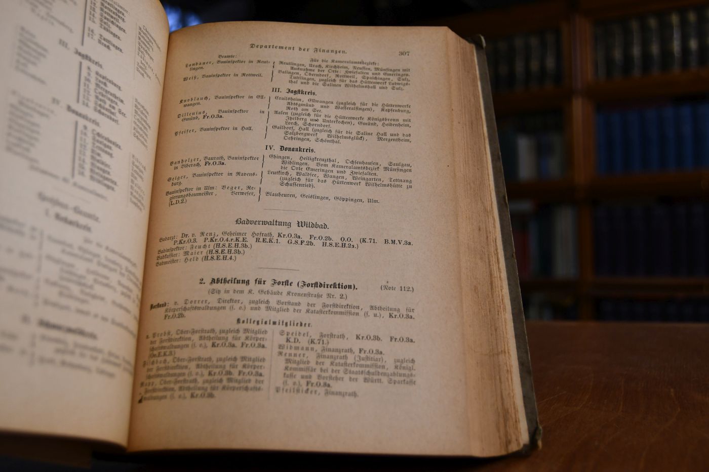 Hof- und Staats-Handbuch des Königreichs Württemberg. Herausgegeben von dem Königlichen Statistischen Landesamt 1889.