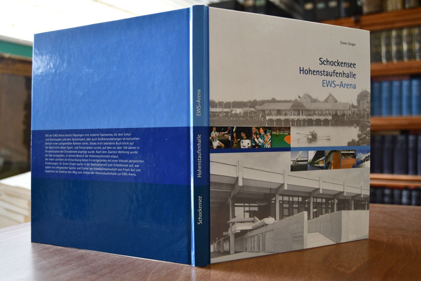 Schockensee, Hohenstaufenhalle, EWS-Arena. Die Geschichte eines Freizeit-, Sport- und Festgeländes in Göppingen.
