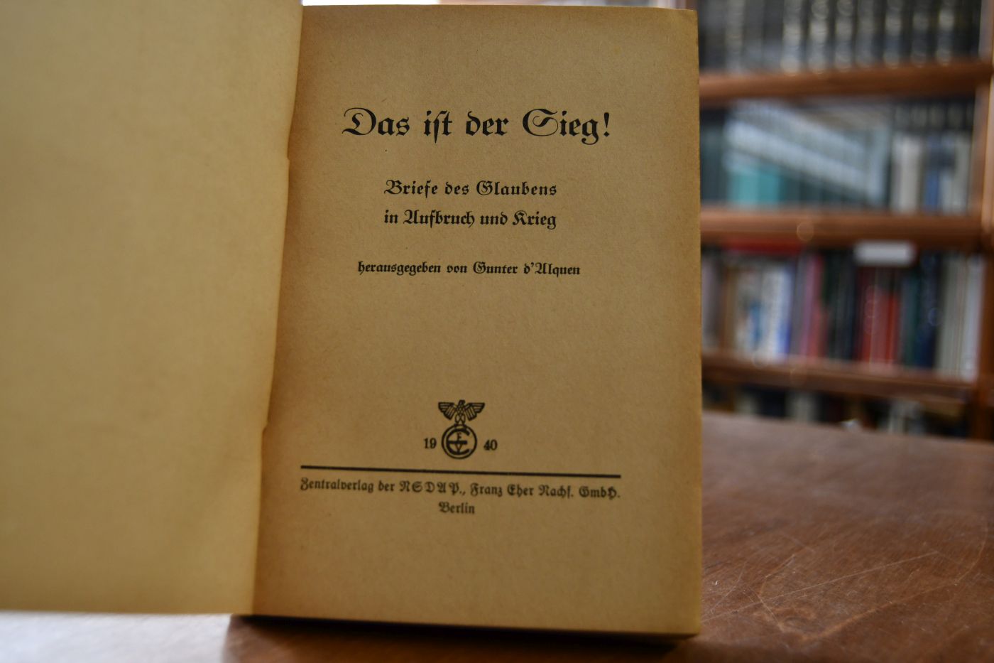 Das ist der Sieg! Briefe des Glaubens in Aufbruch und Krieg.