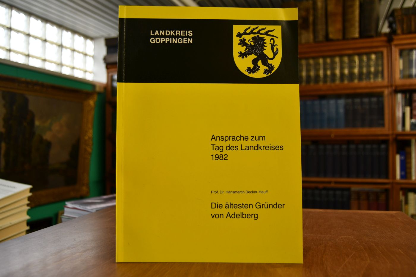 Die ältesten Gründer von Adelberg. Ansprache zum Tag des Landkreises 1982.