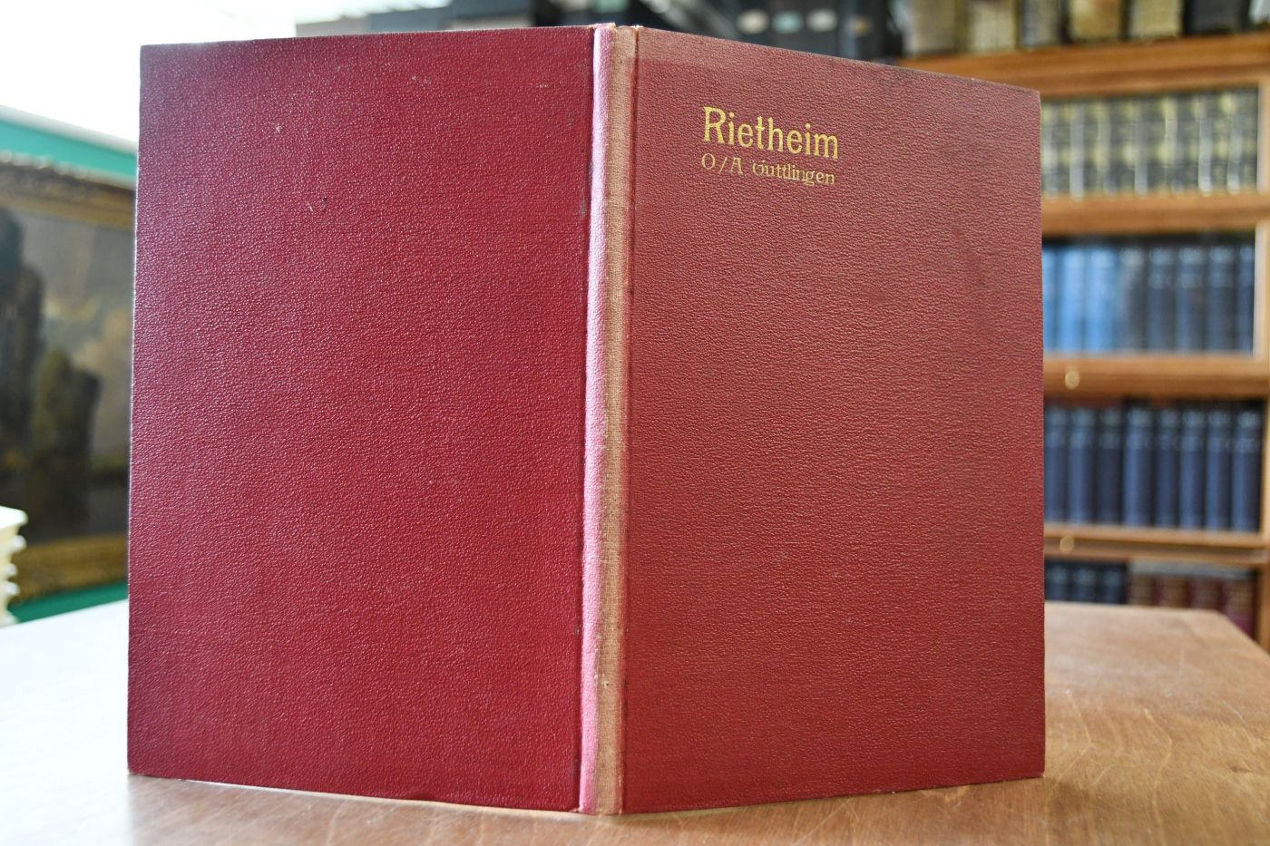 Rietheim. Allerlei Beiträge zur Geschichte des Orts und seiner Umgebung.