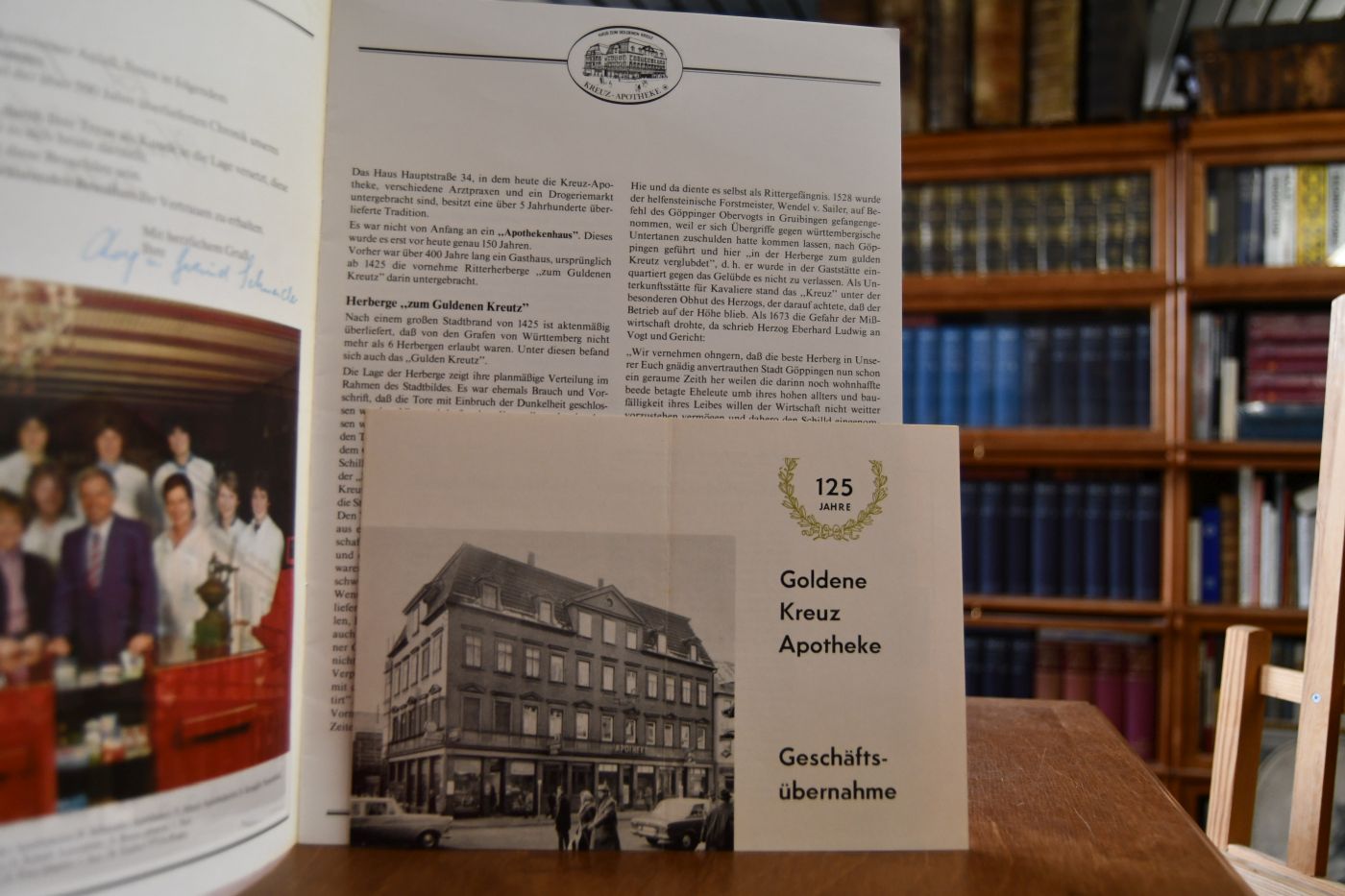 150 Jahre Kreuz-Apotheke [Göppingen] 1834-1984.