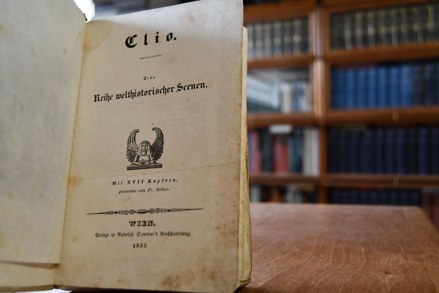 Clio. Eine Reihe welthistorischer Scenen.