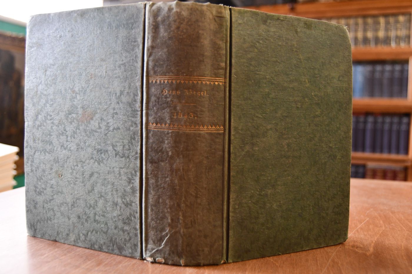 Komische Briefe des Hans-Jörgels von Gumpoldskirchen an seinen Schwager in Feselau über Wien und seine Tagsbegebenheiten. 12. Jahrgang, 1843. Hefte 1-24.