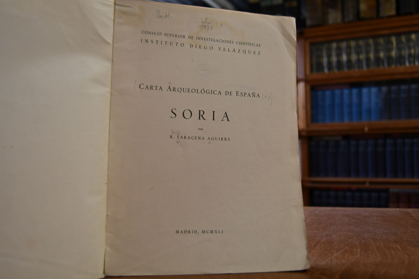 Carta Arqueologica de Espana. Soria.