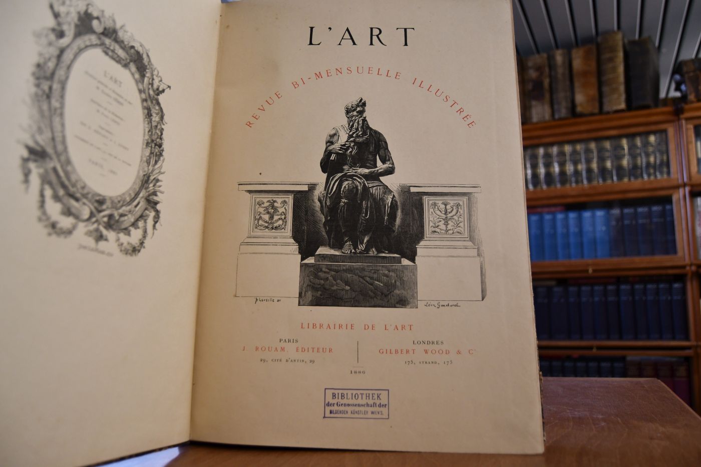 L`Art. Revue Bi-Mensuelle Illustree. 1886, Tome II (Tome XLI de la Collection).
