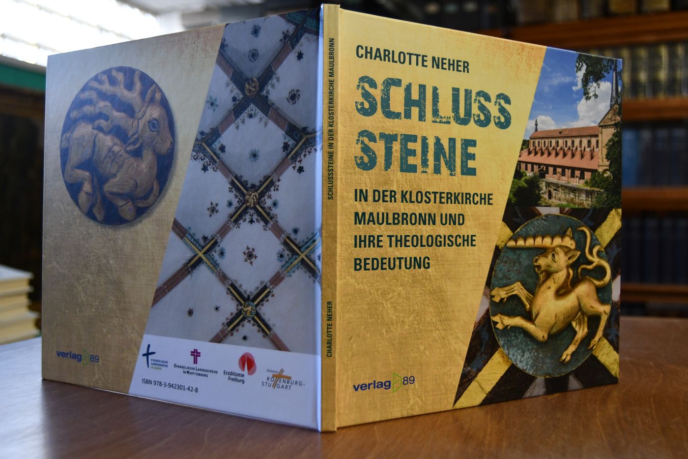 Schlusssteine in der Klosterkirche Maulbronn und ihre theologische Bedeutung.