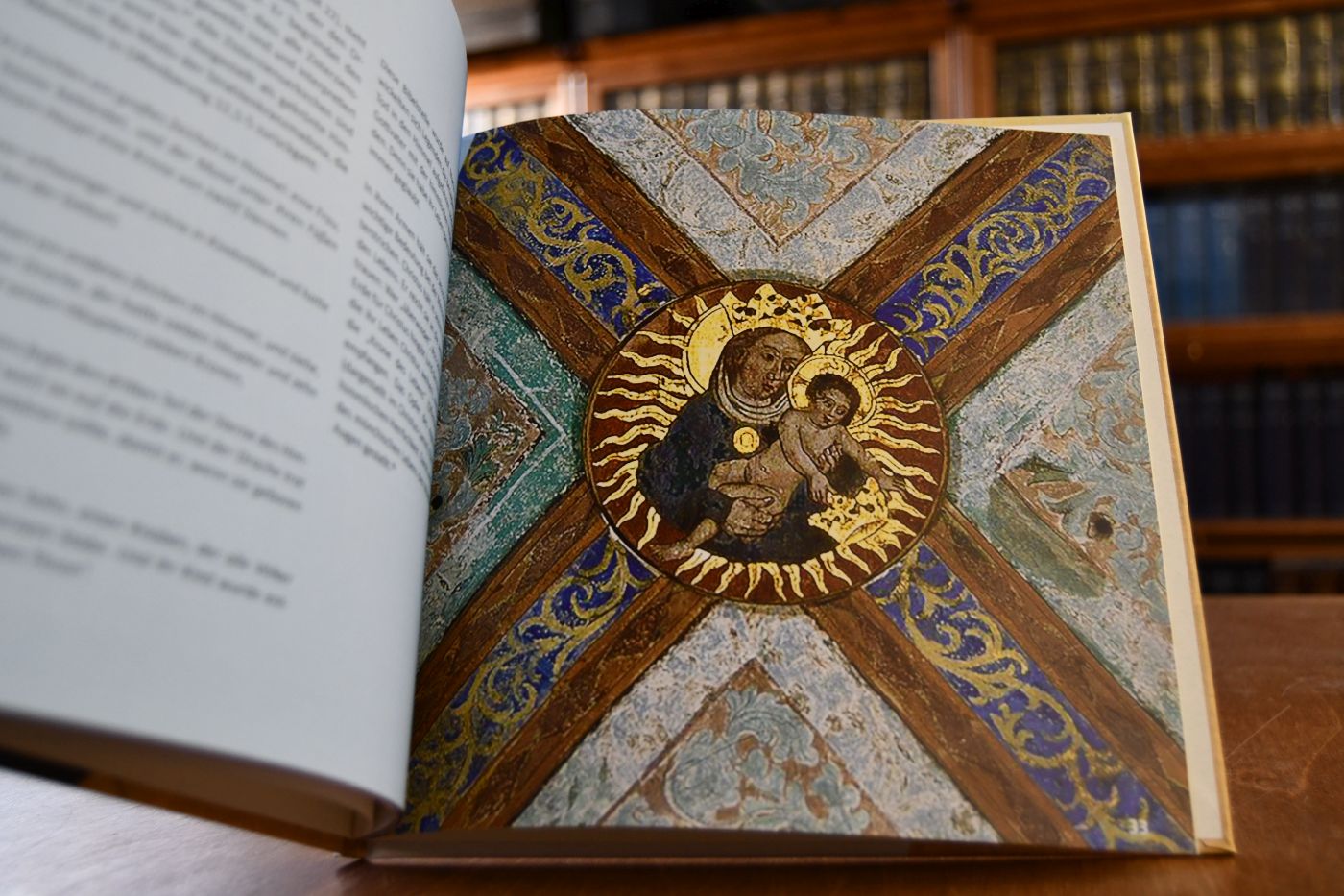 Schlusssteine in der Klosterkirche Maulbronn und ihre theologische Bedeutung.