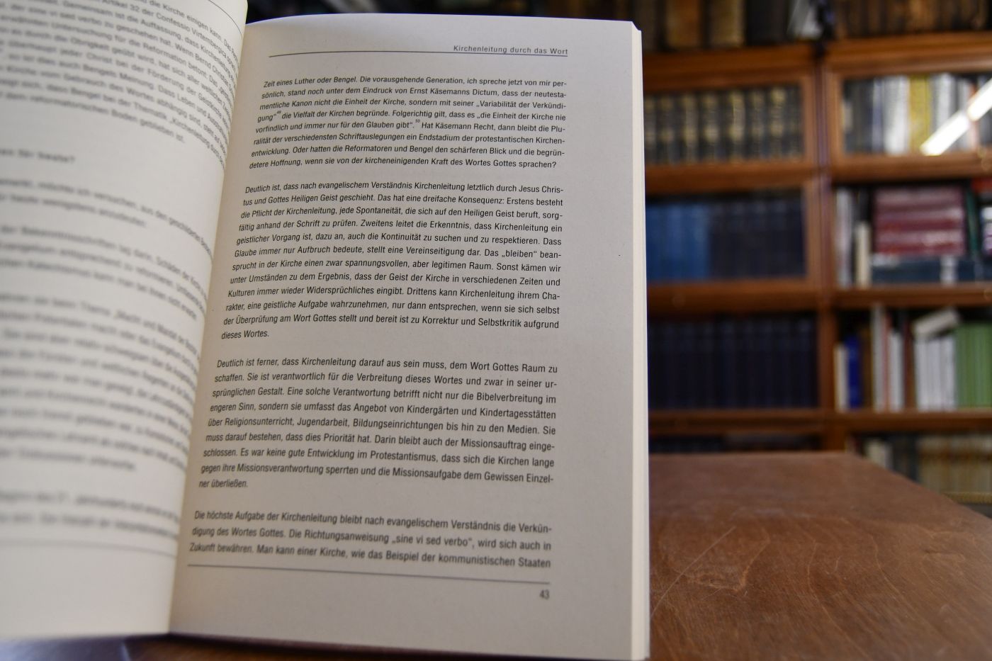 Kirchenleitung durch das Wort. Predigten und Vorträge.