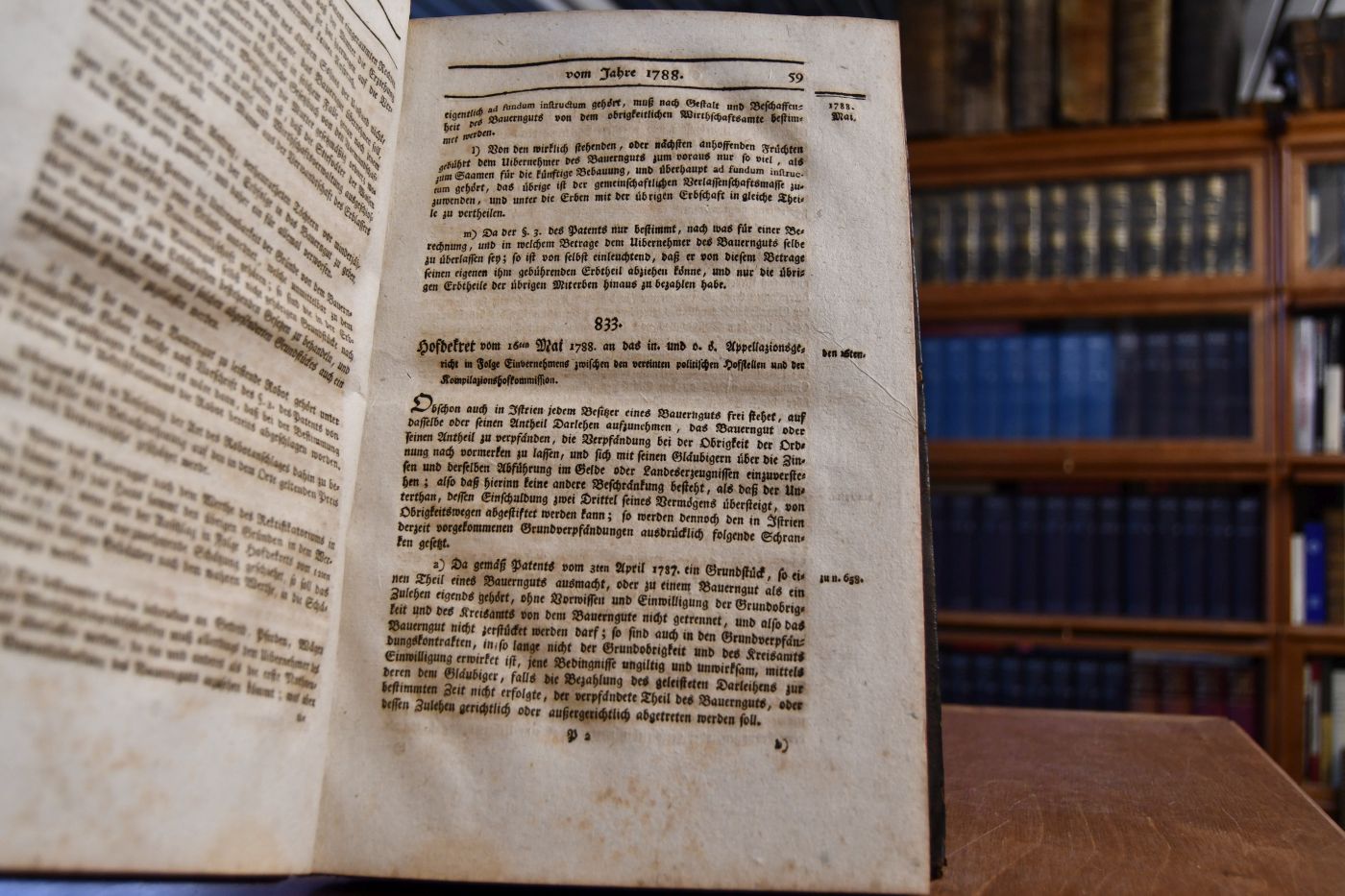 Josephs des Zweyten Römischen Kaisers Gesetze und Verfassungen im Justizfache. Für Böhmen, Mähren, Schlesien, Oesterreich ob und unter der Enns, Steyermark, Kärnten, Krain, Görz, Gradiska, Triest, Tyrol, und die Vorlande in dem achten Jahre seiner Regierung und beigebunden in dem letzten Jahre seiner Regierung.