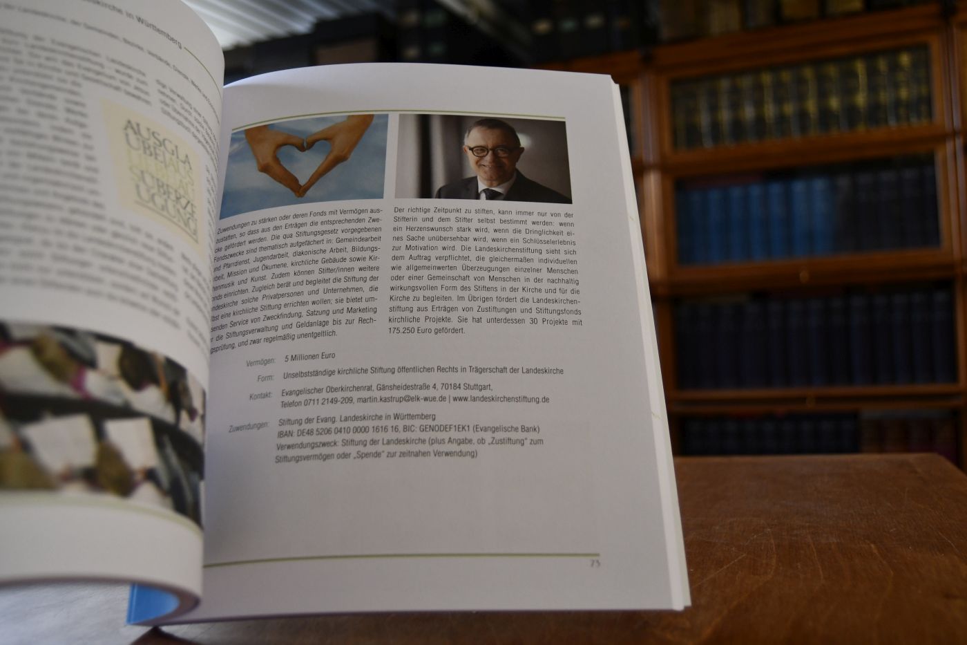 Vision und Vermögen. Kirchliche Stiftun gen in der Evangelischen Landeskirche in Württemberg 1997 - 2017.