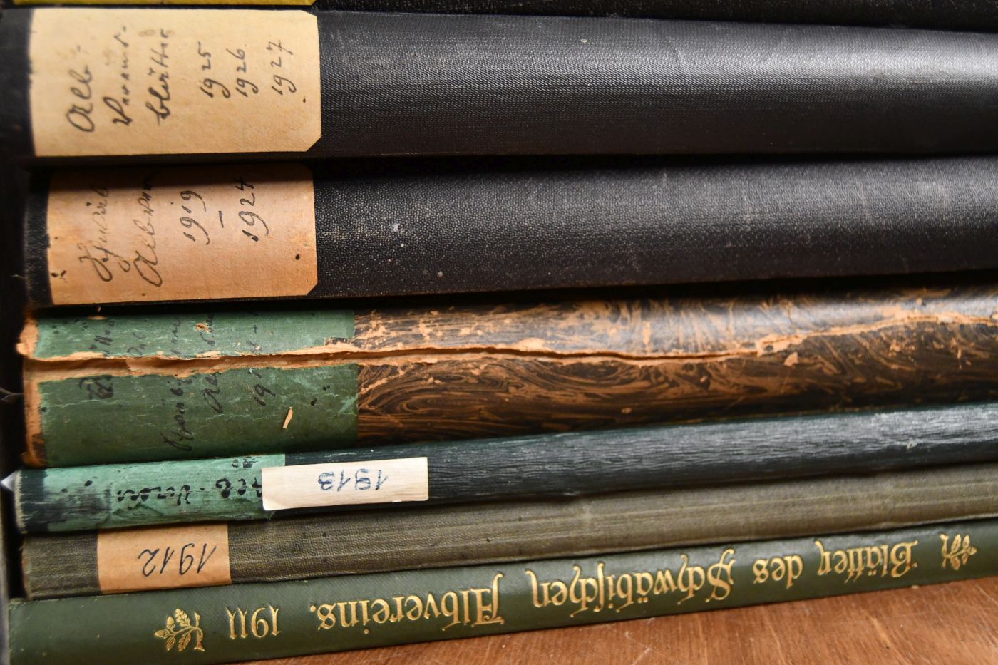 Blätter des Schwäbischen Albvereins. Jahrgang 1 - 53 (1889-1941); Jahrgang 55-75 (1949-1969).