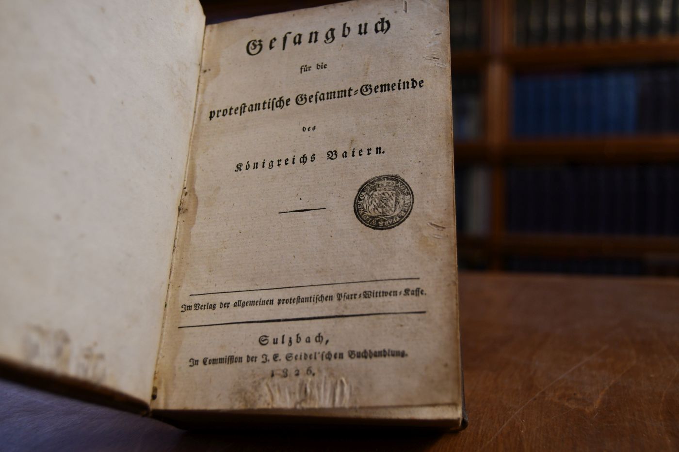 Gesangbuch für die protestantische Gesammt-Gemeinde des Königreichs Baiern.