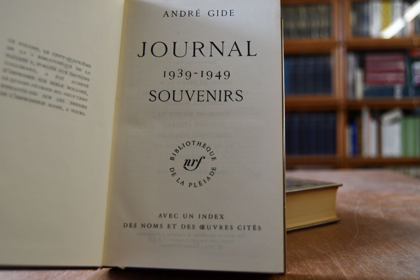 Journal 1889-1939. Journal 1939-1949.