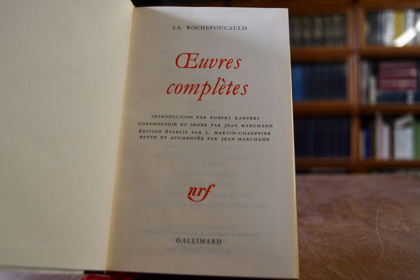 Oeuvres completes.