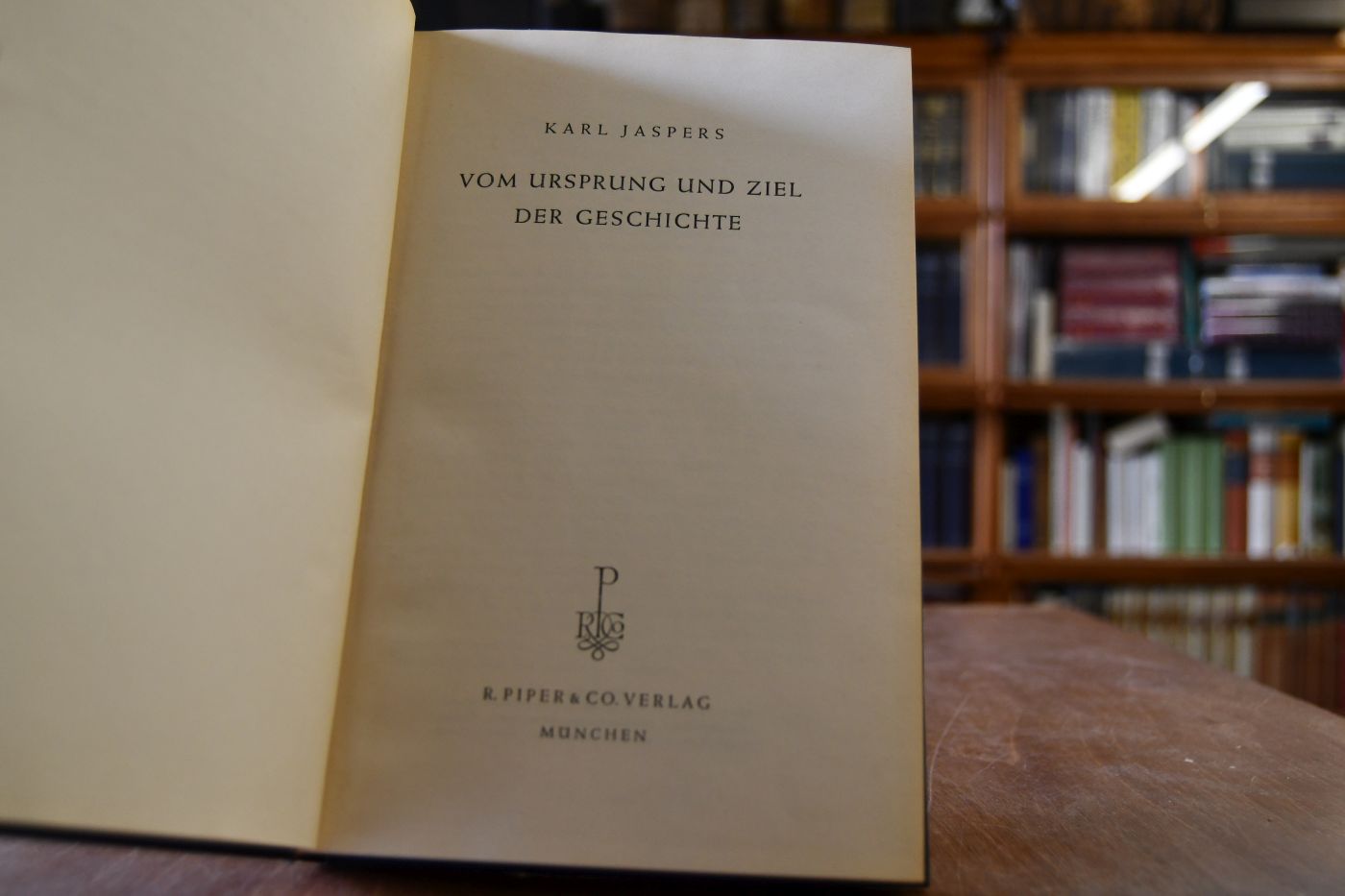 Vom Ursprung und Ziel der Geschichte.
